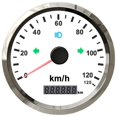 thumbnail image 1 of 85mm GPS Speedometer 125/200KM/H with GPS Antenna for Motorcycle Racing Car Waterproof IP67 Overspeed Warning 12V 24V, 1 of 7