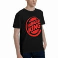 thumbnail image 2 of Burger King Logo Men'S Basic Short Sleeve T-Shirt Fad Black Small, 2 of 8