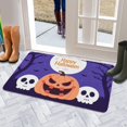 thumbnail image 5 of Pumpkin Spooky Door Mat,Non-Slip Doormat Happy Halloween Floor Entryway Rug 17x30 Inch Floor Mat for Room Winter Laundry, 5 of 6