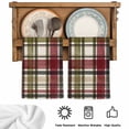 thumbnail image 5 of Buffalo Check Kitchen Towels Set of 1, Red Green Farmhouse Plaid Vintage Autumn Absorbent Dish Towels for Kitchen, Microfiber Hand Towel, Quick Drying Tea Towel for Cleaning Decorative Dishcloths, 5 of 7