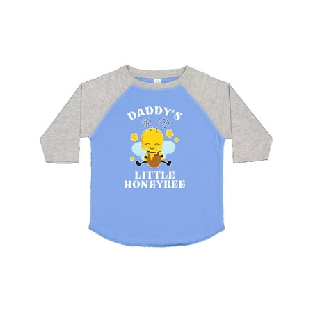 

Inktastic Cute Bee Daddy s Little Honeybee with Stars Gift Toddler Boy or Toddler Girl T-Shirt