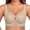 A1_Beige, variant on VISALY Lift Bust Shaping Bra for Women Wirefree Bust Support Lift Bra No Underwire Mesh V-Neck Bra Lace Soft Support Comfort Bra Wireless Supportive Full Coverage Everyday T-Shirt Bralette Beige L