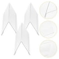 thumbnail image 6 of Monyance blank signs Acrylic Sign Display Holder 5Pcs Clear L Shape Stand Up Label Sign Holder(4.72X2.36X2.36Inches), 6 of 10