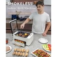 thumbnail image 3 of Parrilla eléctrica 3 en 1, sin humo, para barbacoa, pinchos, pinchos, para uso interior, XHJ, 3 of 9