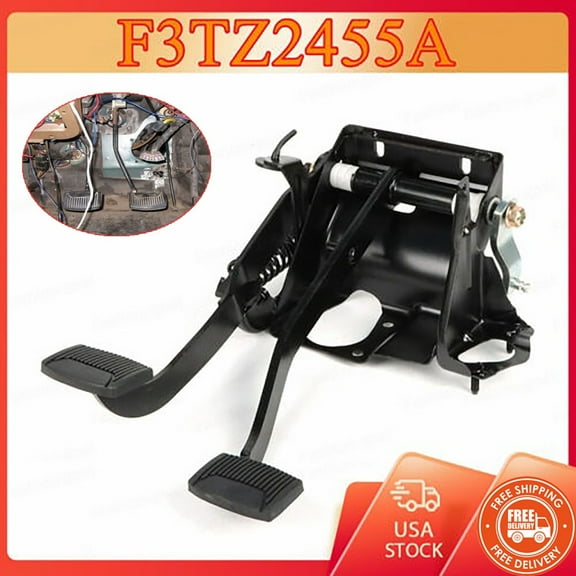 Brake Clutch Pedal for Ford F150 Bronco F250 F350 Brake Pedal Assembly F3TZ2455A