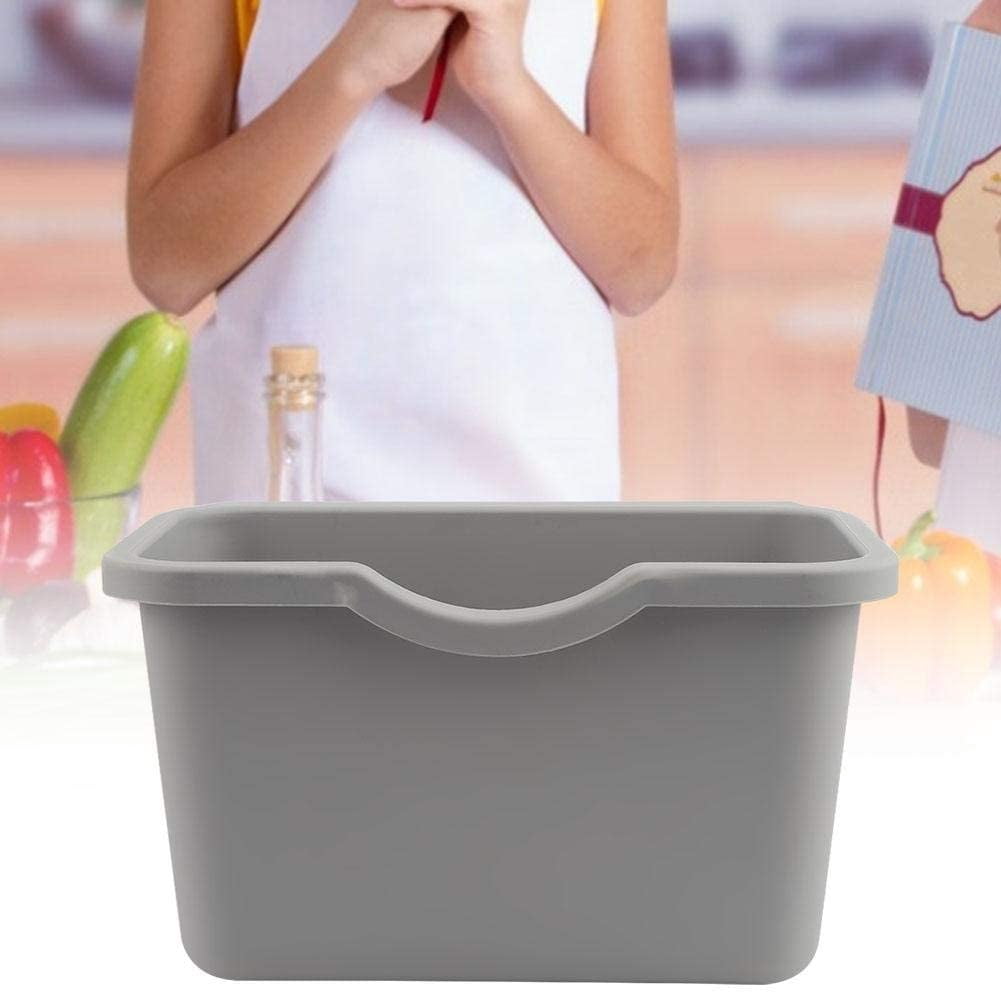 Car Trash Can Trash Can, Trash Can Kitchen Hanging Trash Can, for Bedroom Kitchen(Gray)