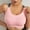 Pink, variant on MIANHT Plus Size Sports Bras Pack For Women, Strappy Sports Bra With Cups For Yoga Dance Workout Fitness Impact
