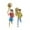 2 pieces, variant on Almencla 1/64 Miniature People Figures Diorama Figurines Resin Collection Crafts Hand Painted for Diorama Miniature Scene Layout Decor Balls Theme 2 piece