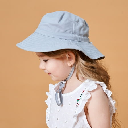 

Gotyou Hats Summer Hat Baby Sun Visor Children s Sun Hat Anti-Ultraviolet Bucket Cap Boys and Girls