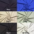 thumbnail image 2 of Satin Rayon Stretch Woven - Fabric for Dress, Pants, Sewing, Craft (NAVY, ByYard), 2 of 9