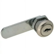 National Hardware N183-756 Door Drawer Utility Lock Keyed Differently 1/4 Inch Chrome Plated, Each
