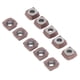 thumbnail image 4 of Insertos de fresado CNC, 10 piezas de insertos de carburo recubiertos, insertos de carburo, insertos de torneado indexables, confiabilidad excepcional, 4 of 8