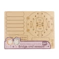 thumbnail image 3 of HILABEE Creative Wooden House Puzzles Toy Early Learning Early Development Small Hamster H, 3 of 8