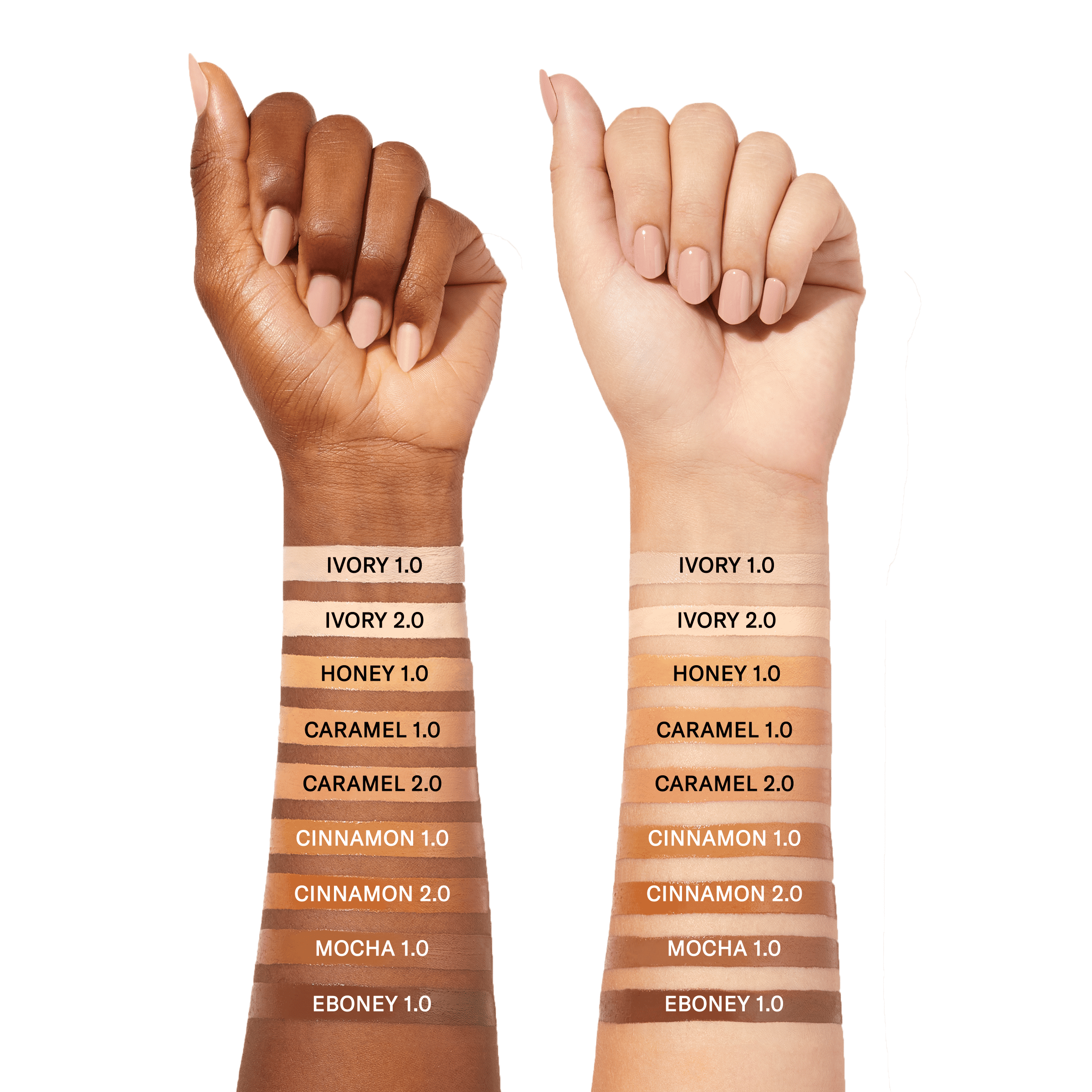 The Lip Bar Quick Conceal Caffeine Infused Concealer, Cinnamon 1.0, Hydrating, Medium Coverage