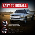 thumbnail image 4 of AMERICAN MODIFIED Armor Grille for 2016-2019 Chevrolet Silverado 1500, Silver, 4 of 12