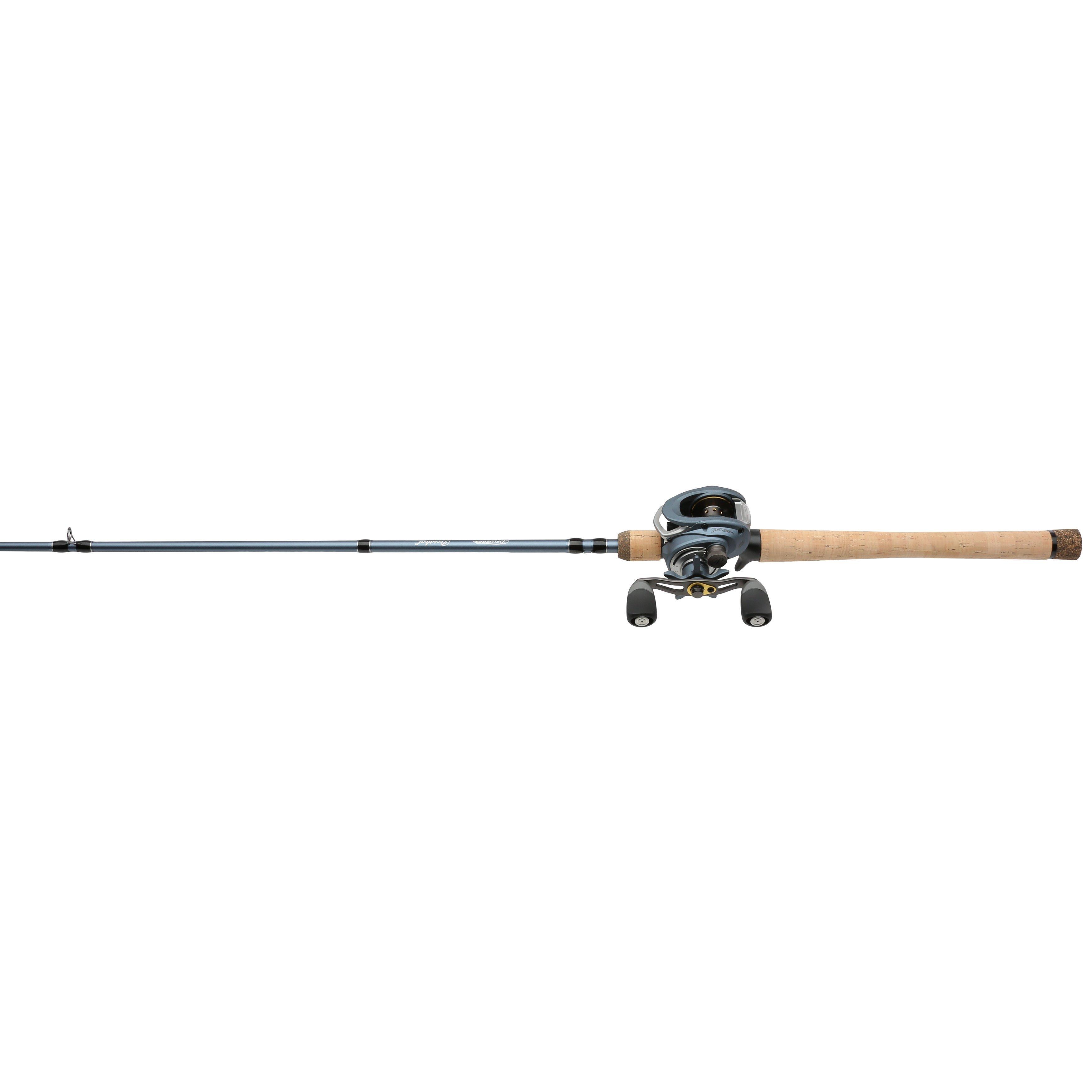 Pflueger President Baitcast Fishing Combo, 7' Medium Heavy Rod, Left-Handed Reel
