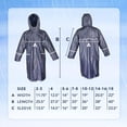 thumbnail image 4 of Kids Water Proof Rain Coat with Reflector - Juniors Premium Rain Jacket, 4 of 4