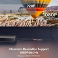 thumbnail image 3 of AV To HD Multimedia Interface Adapter 1080P Digital VGA/AV Converter for Monitor Projector Phone Laptop Desktop, 3 of 8