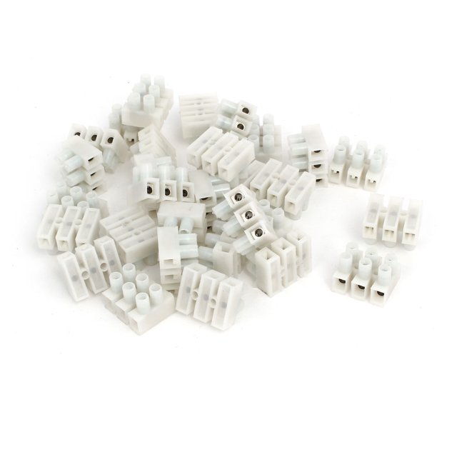 PA8-3P 450V Tipo H Bloques de Terminales de Tornillo Tiras Conectores de Cable 30pcs