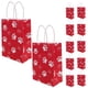 thumbnail image 5 of 12 Uds. Bolsas para envolver regalos con forma de pata de perro, bolsas para regalos de fiesta, bolsas de embalaje para regalos de papel de mano, 5 of 6