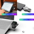 thumbnail image 4 of 2 en 1 USB-A Tipo-C Reloj inteligente Cargador duradero Soporte de base de carga inalámbrica para Apple Watch 2/3/4/5/6/7 / SE Kit, 4 of 8