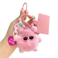 thumbnail image 7 of Hometravel Plush Toy Keychain, Soft Stuffed Animal Figure with Metal Key Ring, Cute Character Accessory for Keys, Backpack, Bag Charm Decoration, 7 of 7