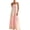 Pink Print, variant on Women's Smocked Printed Tube Maxi Dress fabric 100% Polyester Comfortable Lightweight Everyday Wear for Summer