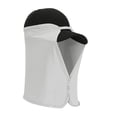 thumbnail image 4 of Gorra de sombrilla de secado rápido para exteriores, protección para el cuello (gris claro), 4 of 6