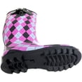 thumbnail image 4 of Women's Rain Boots Waterpoof Rubber Mid Calf Colors Wellie Snow Rainboot, 4 of 4