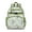 Olive-green-5, variant on Watercolor Cat Artwork Students Backpack with Adorable Cat-themed Print, Minimalist Cat Design, and Cats & Flowers Print
