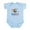 Sky Blue, variant on CafePress - Disco Infant Bodysuit - Baby Light Bodysuit, Size Newborn - 24 Months