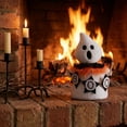 thumbnail image 4 of WKSCLPAI Halloween Faceless Ghost Doll Gnome Figurine Christmas Decoration Ornament Goblin Doll for Home Shelf Tabletop Display, 4 of 7