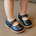 thumbnail image 4 of Willtoo Girl's Classic Mary Jane School Uniform Shoes Flat Dress School Shoes, 4 of 6