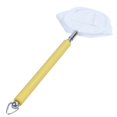 thumbnail image 3 of Stainless Steel Extendable Handle Aquarium Pond Fish Shrimp Skimming Net Round, 3 of 8