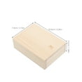 thumbnail image 2 of PTOOTP Board Game Card Deck Organizer Wooden Box Light Yellow 1Set Multi-Functional Storage Container, 2 of 6
