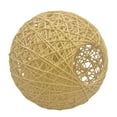 thumbnail image 1 of Pantalla de luz colgante tejida a mano, pantalla de lámpara de , jaula de lámpara, rústica, pantalla de ratán colgante para casa de té, bar, , AMARILLO Yuyangstore  Pantalla Bola Tejida, 1 of 8