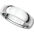 thumbnail image 5 of 6mm Heavy Comfort Fit Band in 14k White Gold - Size 11, 5 of 9