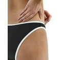 thumbnail image 4 of No Boundaries High Leg Mid Rise Cheeky Bikini Bottom, Sizes XXS-XL, 4 of 5