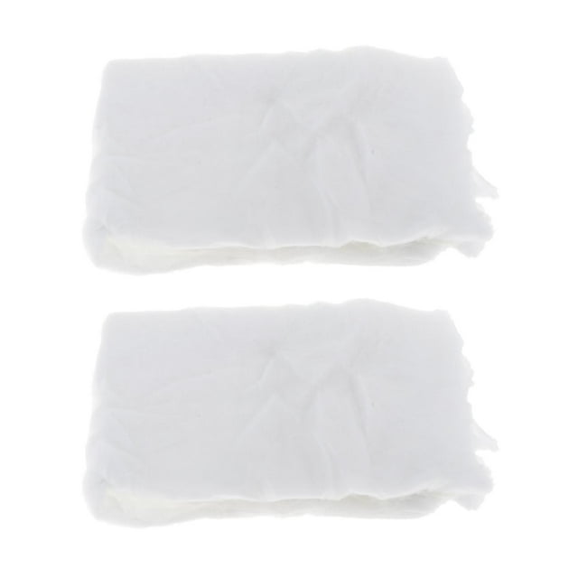 2 Pieces Christmas Simulate Snow Blanket Fake Snow Cover Carpet for Wedding