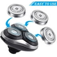thumbnail image 1 of 6 Pcs Tête de Rasoir Électrique Tête de Rasoir Facial Cheveux Tondeuse à Barbe Têtes Réparation Entretien Accessoires Pièces de Rechange Remplacement pour Philips, 1 of 6