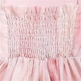 thumbnail image 6 of Summer Sleeveless Dresses Girls Cotton Flare Swing Long Tank Sundress Beach Vacation Casual Kids Cute Outfits Pink, 6 Years, 6 of 7