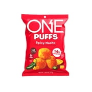 ONE Puffs Spicy Nacho Protein Puff, 14g Protein, 1.05 oz