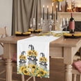 thumbnail image 2 of Table Runners 72 Inches Long Dress Scarves, Sunflower Gnomes Farmhouse Kitchen/Dining Table Runner, Coffee Tablerunners, Spring Eucalyptus Floral Watercolor 13x72 Inch, 2 of 9