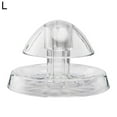 thumbnail image 3 of Hevirgo Transparent Plastic Snail Trap Luring Catcher Aquarium Fish Tank Plant Protector, 3 of 7