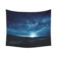 thumbnail image 2 of MYPOP Wall Art Starry night sky Hanging Wall Tapestry 51x60 inches, 2 of 3