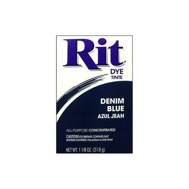 Rit Dye Powder 1 1/8oz Denim Blue - Walmart.ca