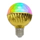 thumbnail image 2 of Luz de bola de discoteca para fiestas con bombilla E27 para celebraciones festivas 2 piezas, 2 of 7
