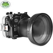 Seafrogs 40m/130ft Waterproof housing Underwater Case forCanon EOS RP W/ EF 16-35mm for Diving Underwater Photography