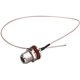 thumbnail image 5 of 2 piezas IPX IPEX UFL Series U.FL a N Hembra Tuerca Pasamuros Conector RF recto Cable coaxial Pigtail Mini PCI WIFI (50 cm), 5 of 5