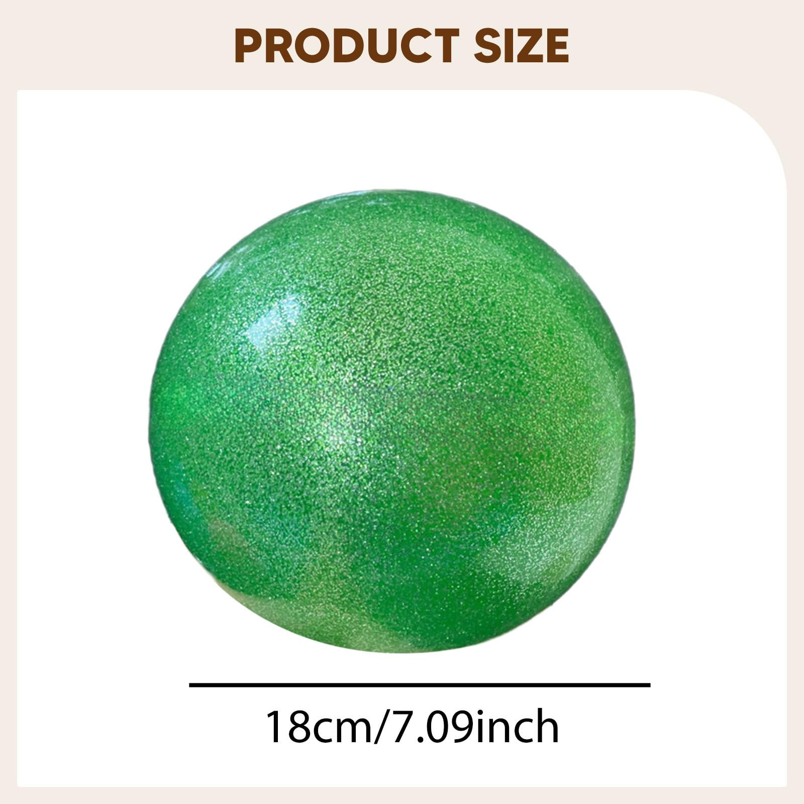 Rhythmic Gymnastics Ball Dance Practice Ball Core Training Ball PVC Material 7.09 Inch for Kids and Teens